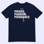 t-shirt-prises-passion-puissance T-shirt bleu marine Prises, Passion, Puissance à plat