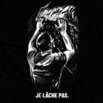 Zoom sur le t-shirt escalade Je lâche pas