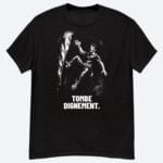 T-shirt escalade Tombe dignement, à plat