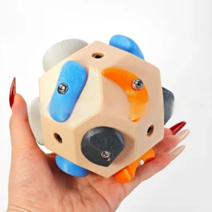 Mini-agrès d'escalade en bois