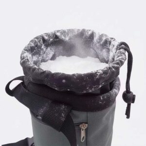 Sac à magnésie de qualité pour l'escalade avec de la poudre à l'intérieur