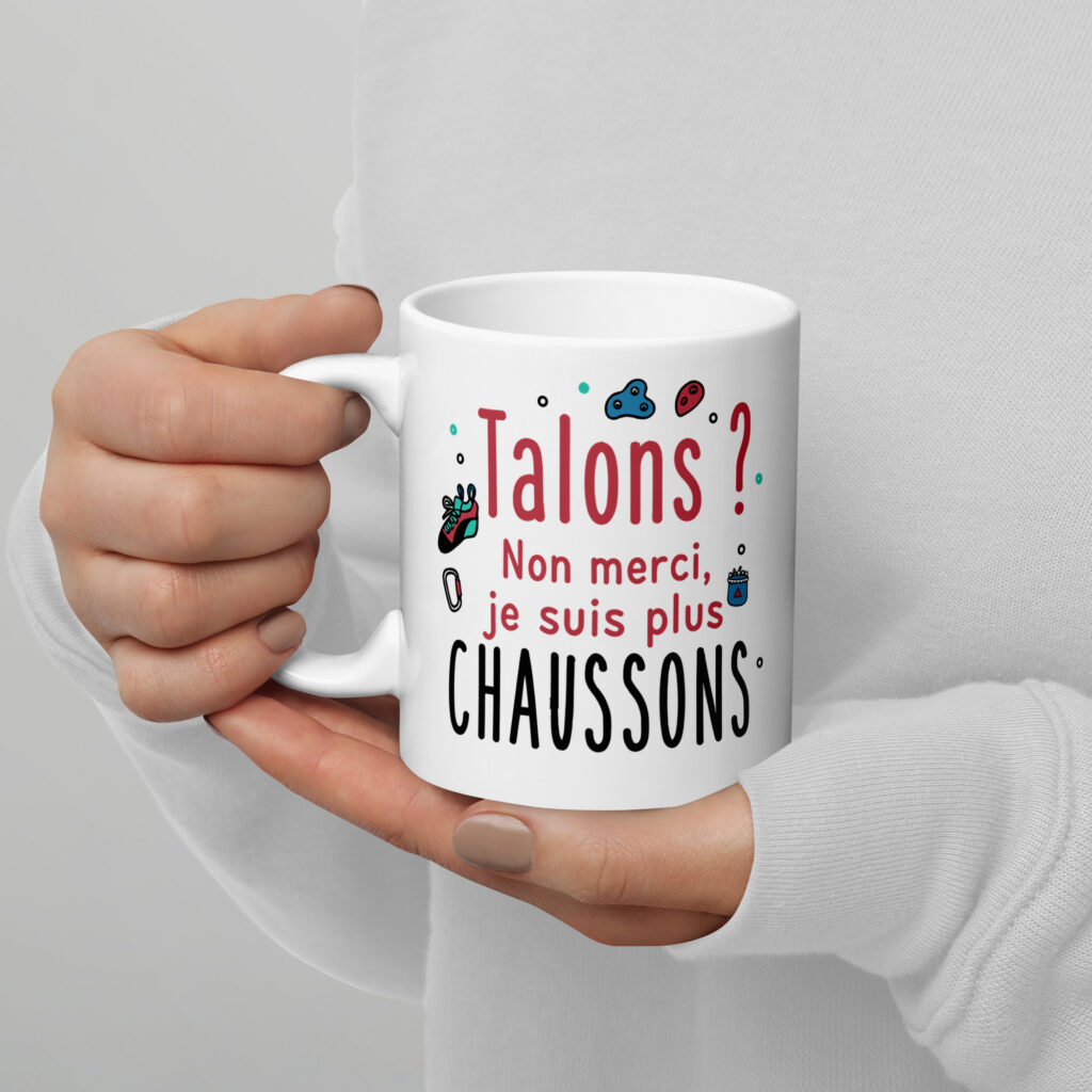 Jolie tasse Talons vs chaussons