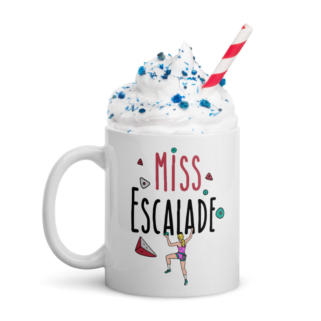 Tasse Miss escalade contenant chantilly