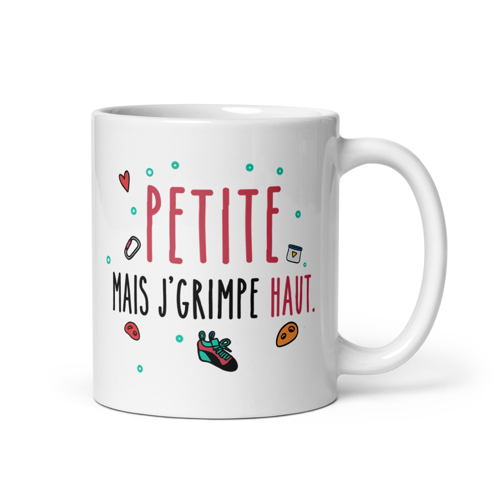 Tasse escalade Petite mais j’grimpe haut pour super grimpeuse